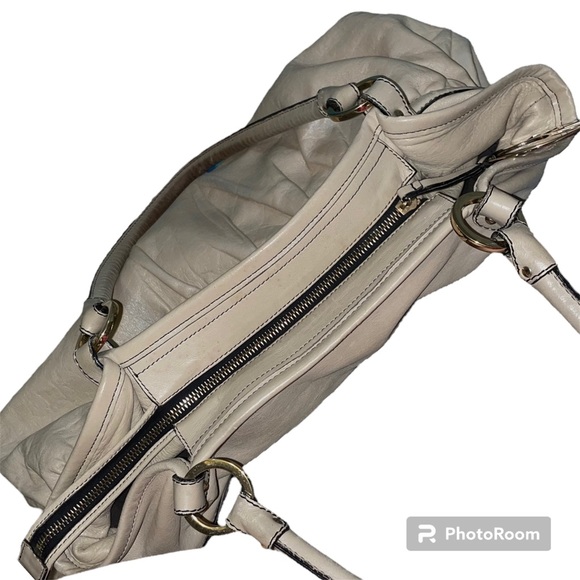 Fendi Large Chef Shopper Tote Bag in Chiaro Beige Cream Lambskin Leather Bag - Picture 7 of 17